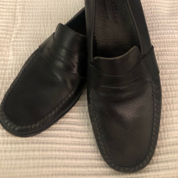 Cole Haan Black Leather Loafers (Country) - Picture 1 of 13